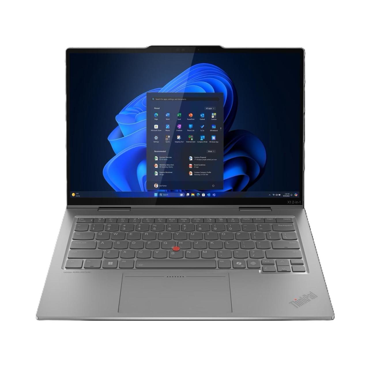 Lenovo ThinkPad X1 2-in-1 Copilot+ PC Gen 10 Intel® Core™ Ultra 7 258V Notebo... von Lenovo