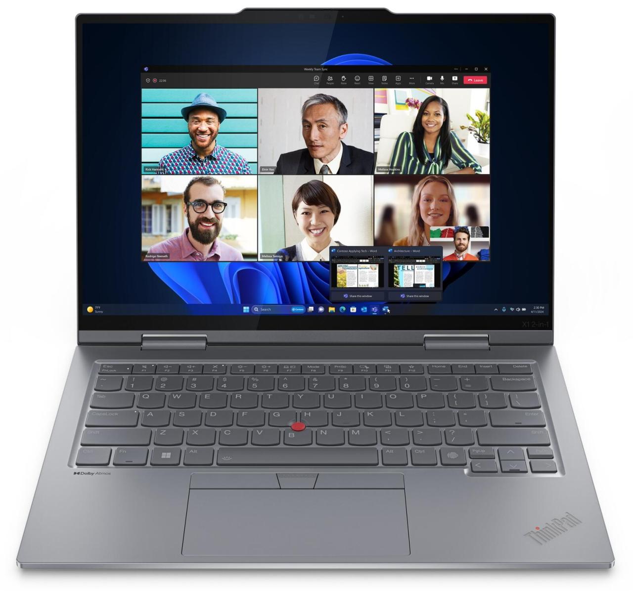 Lenovo ThinkPad X1 2-in-1 Gen 9 Intel Core Ultra 7 155U Notebook 35,6 cm (14") von Lenovo