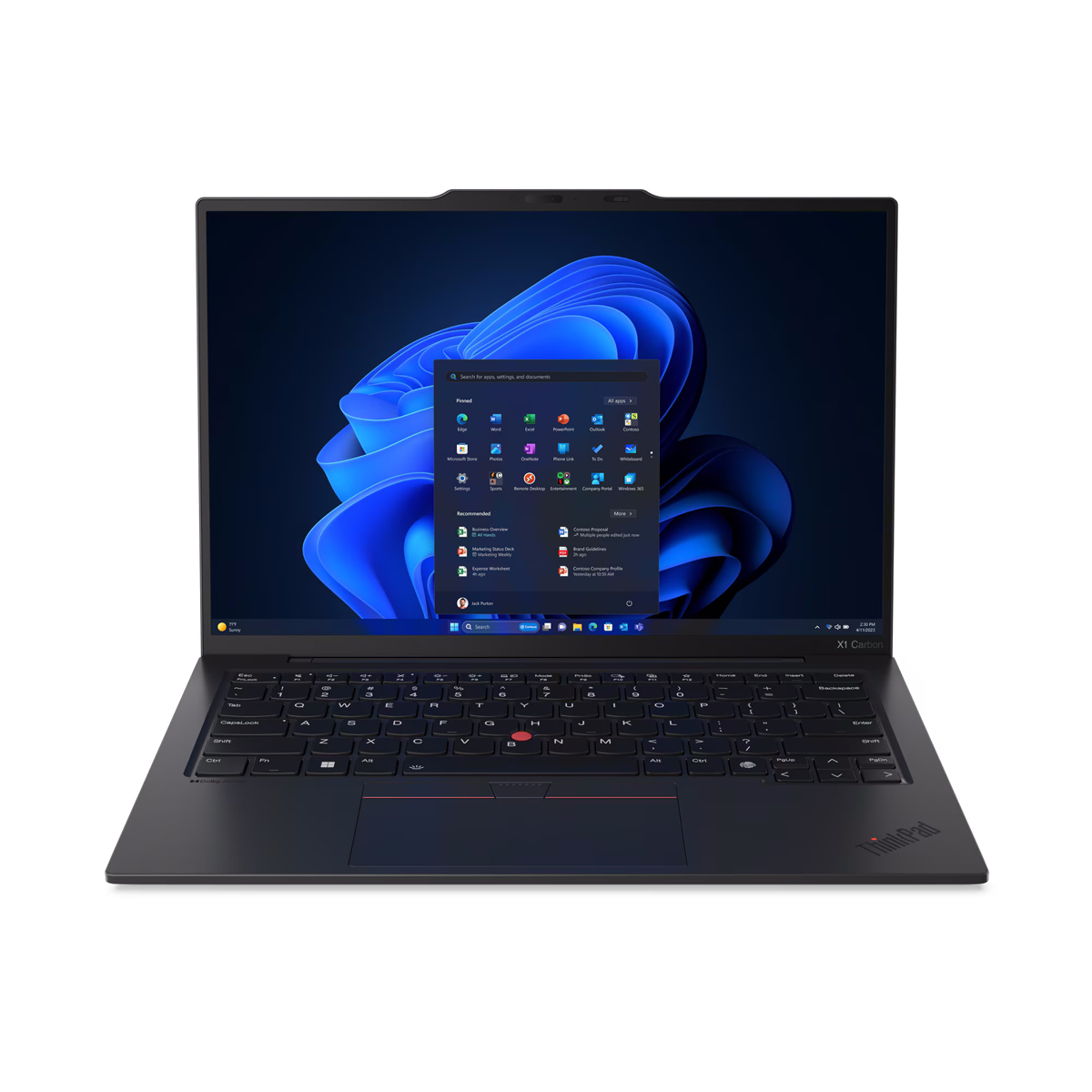 Lenovo ThinkPad X1 Carbon G12 21KC00B9GE 14" 2,8K OLED, Intel® Core™ Ultra 7 155U, 32GB RAM, 2TB SSD, Windows 11 Pro von Lenovo