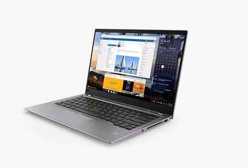 Lenovo ThinkPad X1 Carbon Gen 6 Ultrabook, 14 Zoll FHD Notebook, Intel Core i7-8650U, 16GB RAM, 512GB SSD, US Tastatur, Windows 10 Pro (Generalüberholt) von Lenovo