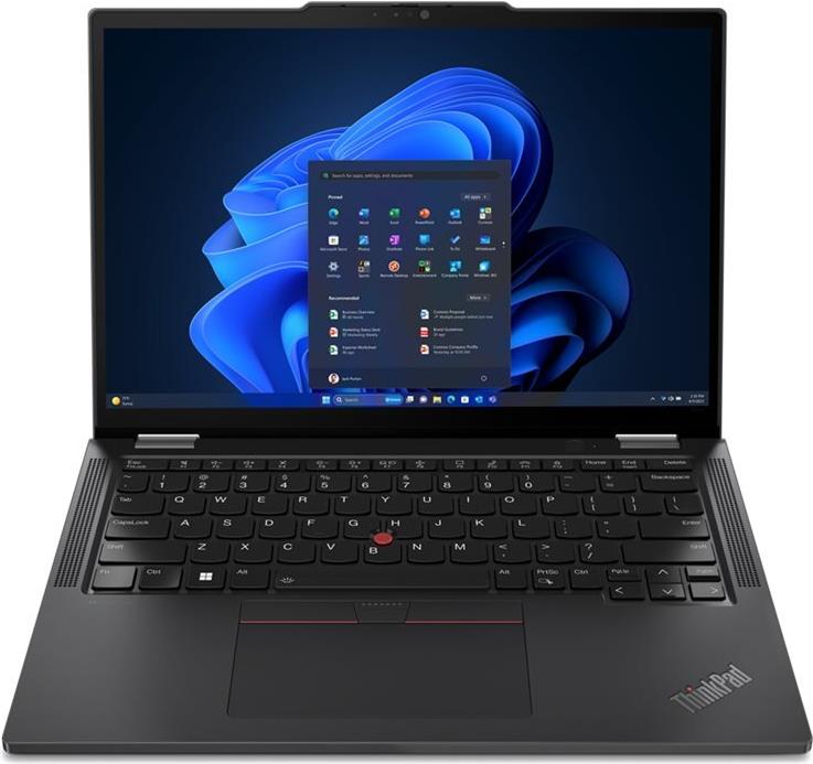 Lenovo ThinkPad X13 2-in-1 Gen 5 21LW - Flip-Design - Intel Core Ultra 7 155U / 1.7 GHz - Evo - Win 11 Pro - Intel Graphics - 32 GB RAM - 1 TB SSD TCG Opal Encryption 2, NVMe, Performance - 33.8 cm (13.3) (21LW0012GE) von Lenovo
