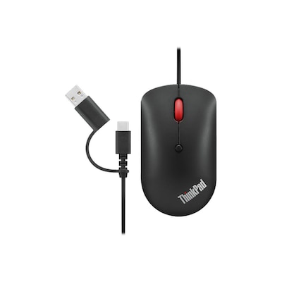 Lenovo ThinkPad - kabelgebundene optische Maus USB-C/USB (4Y51D20850) von Lenovo