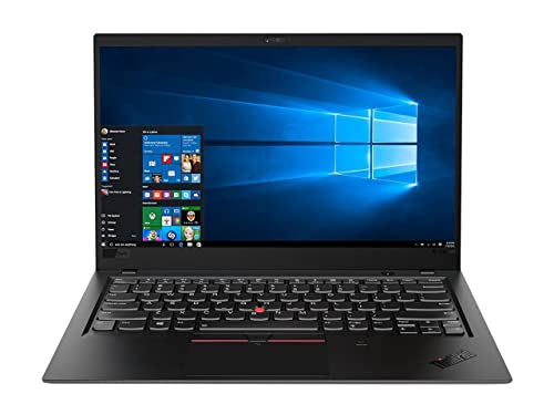 Lenovo ThinkPad x1 Carbon Gen 6 Ultrabook, 14 Zoll FHD Display, Core i5-8350U bis zu 3,6 GHz, 8 GB RAM, 512 GB SSD, Windows 10 Pro (Generalüberholt) von Lenovo