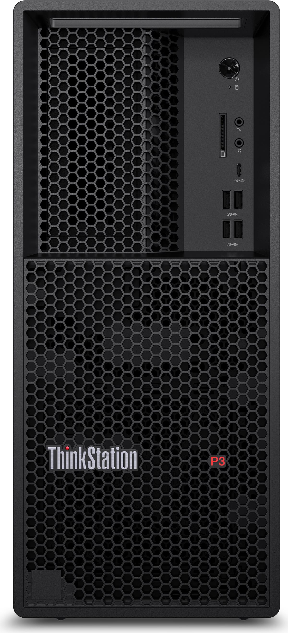 Lenovo ThinkStation P3 30GS - Tower - 1 x Core i9 i9-14900K / 3.2 GHz - vPro Enterprise - RAM 64 GB - SSD 1 TB - TCG Opal Encryption, NVMe, Performance - RTX A4000 - 1GbE - Win 11 Pro - Monitor: keiner - Tastatur: Deutsch - Lenovo TopSeller - mit 1 Jahr L (30GS00BPGE) Lenovo ThinkStation P3 30GS - Tower - 1 x Core i9 i9-14900K / 3.2 GHz - vPro Enterprise - RAM 64 GB - SSD 1 TB - TCG Opal Encryption, NVMe, Performance - RTX A4000 - 1GbE - Win 11 Pro - Monitor: keiner - Tastatur: Deutsch - Lenovo TopSeller - mit 1 Jahr L (30GS00BPGE) von Lenovo
