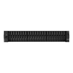 Lenovo ThinkSystem DE4000H Hybrid 2U24 SFF controller enclosure - Festplatten-Array - 24 Schächte (SAS-3) - 16Gb Fibre Channel, SAS 12Gb/ s (extern) - Rack - einbaufähig - 2U von Lenovo