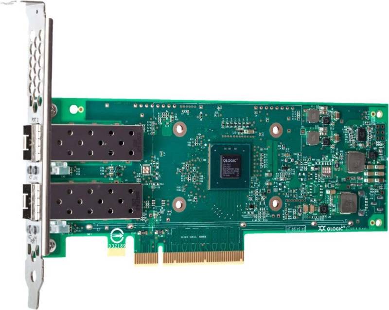 Lenovo ThinkSystem QLogic QL41262 - Netzwerkadapter - PCIe 3.0 x8 Low-Profile - 25 Gigabit SFP28 x 2 - für ThinkSystem SD530, SR570, SR590, SR630, SR650, SR850, SR860, SR950 von Lenovo