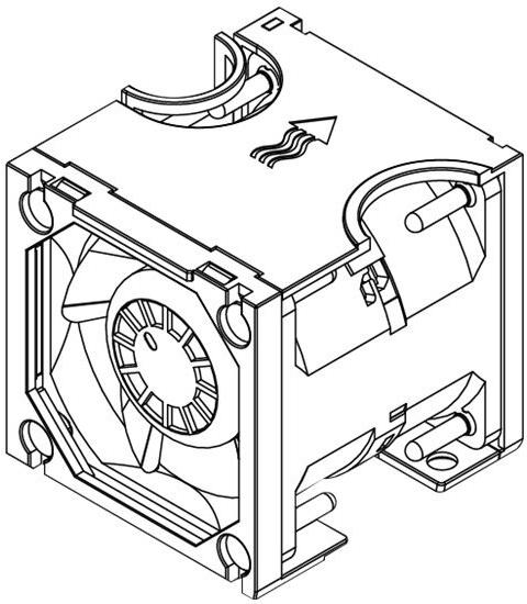 Lenovo ThinkSystem V3 2U Performance Fan Option Kit (4F17A82884) von Lenovo