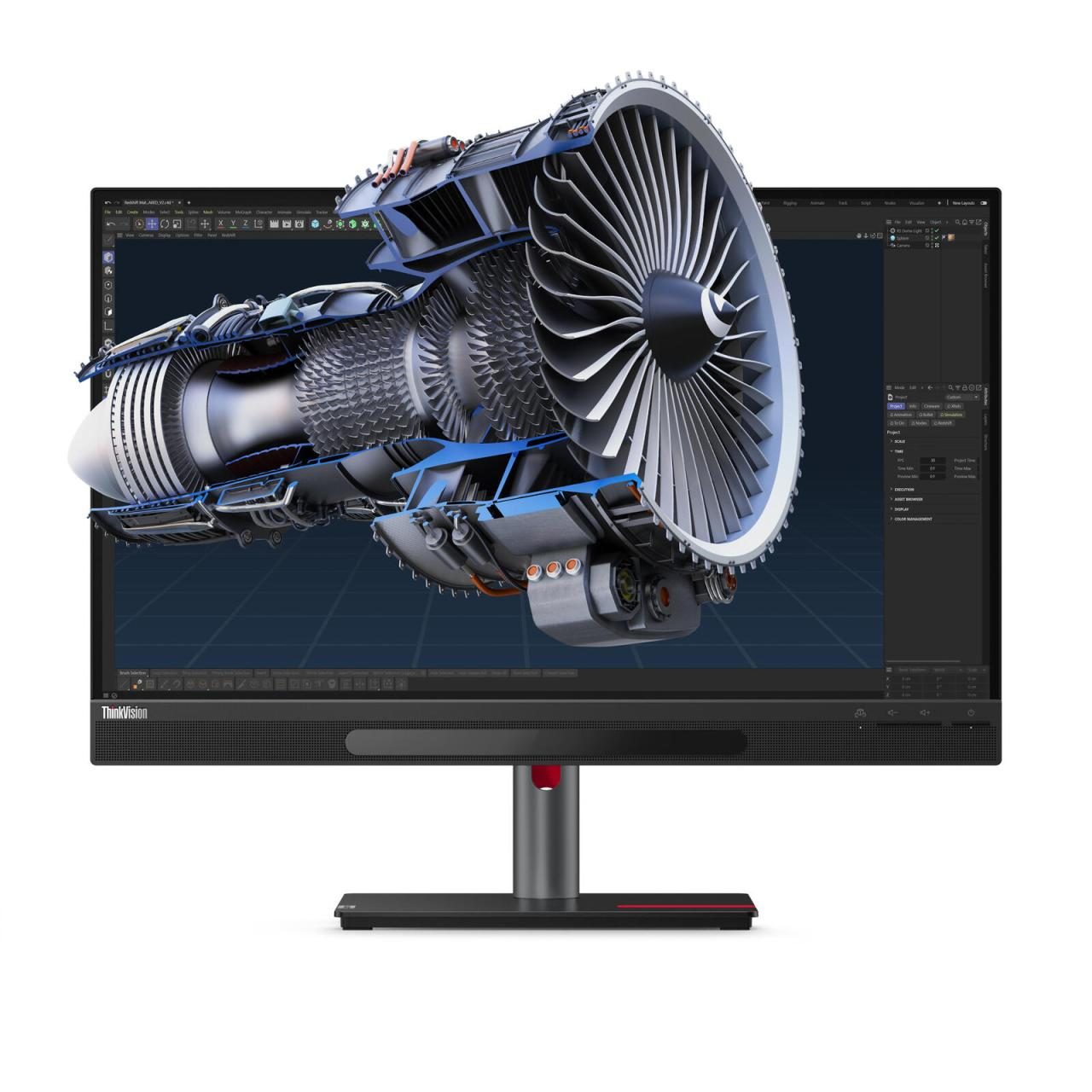 Lenovo ThinkVision 27 3D 4K Ultra HD Display 68,6 cm (27") von Lenovo