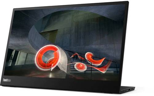 Lenovo ThinkVision M14 LED-Monitor EEK B (A - G) 35.6cm (14 Zoll) 1920 x 1080 Pixel 16:9 6 ms USB-C� von Lenovo