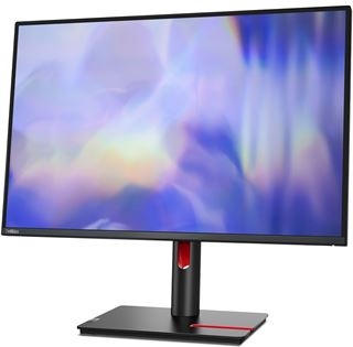 Lenovo ThinkVision T24d-30 - LED-Monitor - 61 cm (24) - 1920 x 1200 Full HD (1080p) @ 100 Hz - IPS - 300 cd/m² - 1500:1 - 4 ms - HDMI, VGA, DisplayPort - Lautsprecher - Raven Black [Energieklasse D] (63FFMAT1EU) - Sonderposten von Lenovo