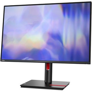 Lenovo ThinkVision T24d-30 - LED-Monitor - 61 cm (24) - 1920 x 1200 Full HD (1080p) @ 100 Hz - IPS - 300 cd/m² - 1500:1 - 4 ms - HDMI, VGA, DisplayPort - Lautsprecher - Raven Black [Energieklasse D] (63FFMAT1EU) von Lenovo