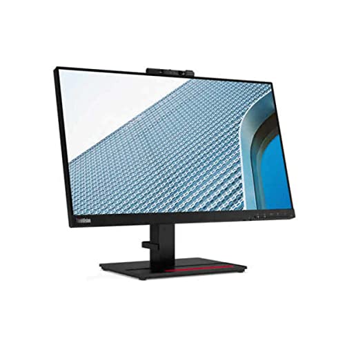 Lenovo ThinkVision T24v-20 - LED-Monitor - 61 cm (24") (23.8" sichtbar) - 1920 x 1080 Full HD (1080p) @ 60 Hz - IPS - 250 cd/m² - 1000:1-4 ms - HDMI, VGA, DisplayPort - Lautsprecher - Raven Black von Lenovo