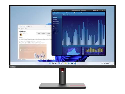 Lenovo ThinkVision T27p-30 LED-Monitor EEK F (A - G) 68.6cm (27 Zoll) 3840 x 2160 Pixel 16:9 4 ms Di von Lenovo