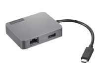 Lenovo Travel Hub Gen2 - Dockingstation - USB-C - VGA, HDMI - GigE - Sort von Lenovo
