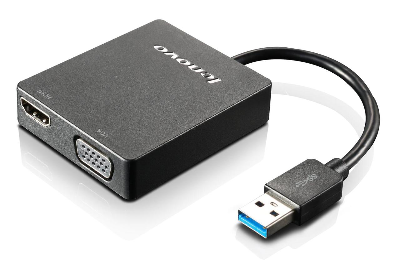 Lenovo USB 3.0 auf VGA/HDMI Universaladapter von Lenovo