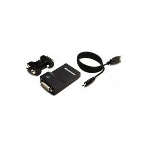 Lenovo USB 3.0 to DVI/VGA Monitor Adapter - Externer Videoadapter - USB 3.0 - DVI - für Miix 510-12, 520-12, 710-12, Thinkpad 13, ThinkPad E57X, L570, P51, P71, T470, X1 Yoga Lenovo USB 3.0 to DVI/VGA Monitor Adapter - Externer Videoadapter - USB 3.0 - DVI - für Miix 510-12, 520-12, 710-12, Thinkpad 13, ThinkPad E57X, L570, P51, P71, T470, X1 Yoga von Lenovo