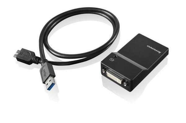 Lenovo USB 3.0 zu DVI/VGA Monitoradapter von Lenovo
