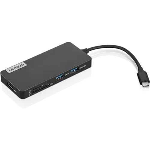 Lenovo USB-C 7-in-1 Hub, Schwarz Lenovo USB-C 7-in-1 Hub, Schwarz von Lenovo