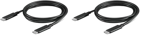 Lenovo USB-C Cable 1m, 4X90U90619, Komaptibel mit Monitor (Packung mit 2) von Lenovo