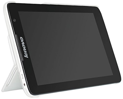 Lenovo Ultra Slim PU Schützhülle für Lenovo A8-50 Tablet (8 Zoll) mit Standfunktion inkl. Displayschutzfolie weiß von Lenovo