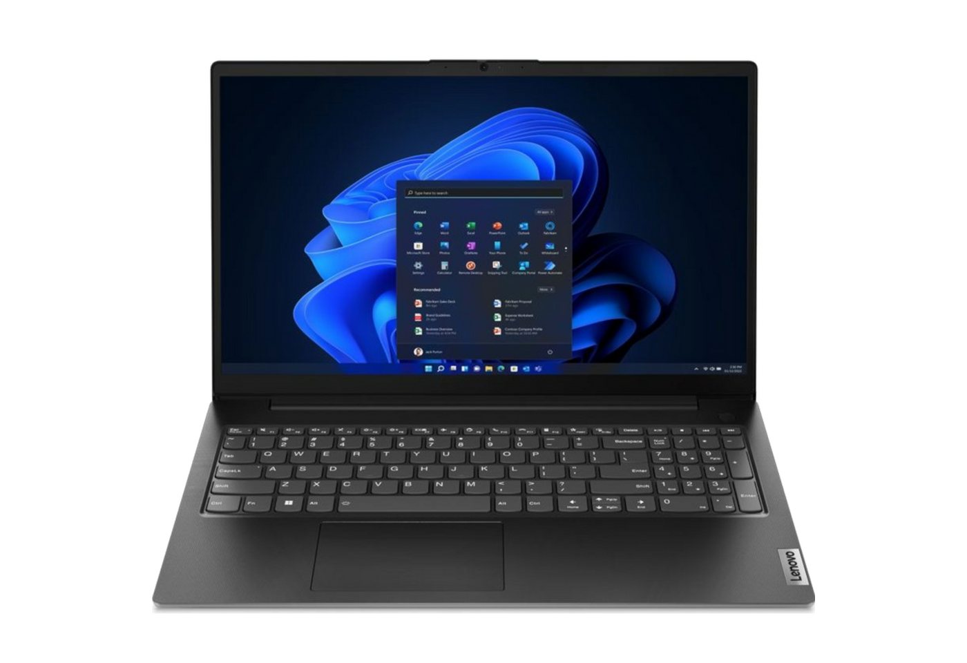 Lenovo V15-AMN Business-Notebook (39,60 cm/15.6 Zoll, AMD Athlon 7220U, 128 GB SSD) von Lenovo