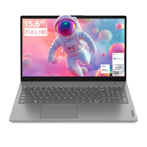 Lenovo V15 Essential Laptop | 15,6 Zoll FHD Anti-Glare Display | Intel Core i7-1255U Prozessor | 40 GB RAM | 1 TB PCIe SSD | HDMI | Ethernet RJ-45 | Ziffernblock | Webcam | Wi-Fi 6 | Windows 11 Pro | von Lenovo