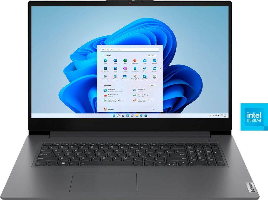 Lenovo V17-IRU Notebook (43,9 cm/17,3 Zoll, Intel U300, UHD Graphics, 512 GB SSD) von Lenovo