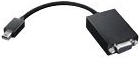 Lenovo - VGA-Kabel - Mini DisplayPort (M) zu HD-15 (VGA) (W) - 20cm - für Lenovo ThinkPad Helix, ThinkPad L570, P51, T430, T430i, T431s, T470p, T530, T530i, W550s, X1, X1 Yoga, X240, X250, X260 (0A36536) von Lenovo