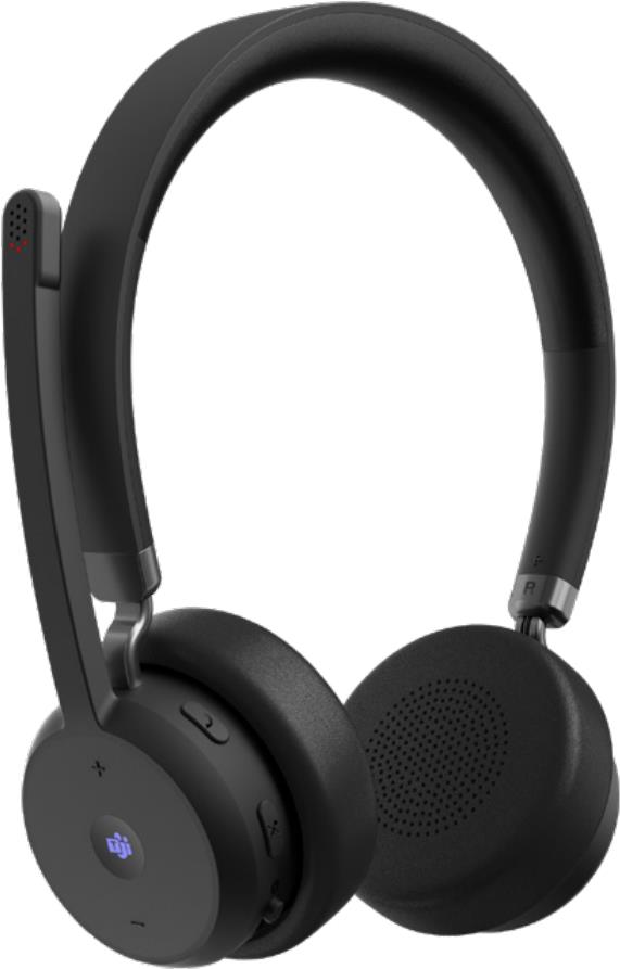 Lenovo Wireless VoIP Headset Kopfhörer Kabellos Kopfband Büro/Callcenter Bluetooth Schwarz (4XD1M80020) von Lenovo