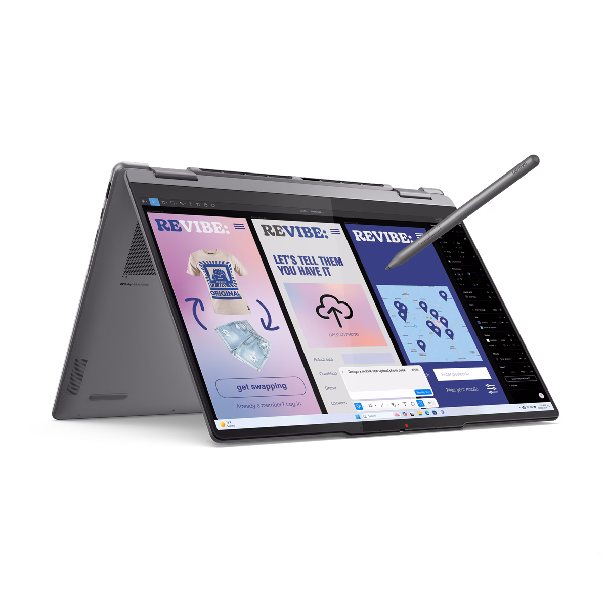 Lenovo Yoga 7 2-in-1 83JQ0033GE - 14" 2.8K OLED , Intel® Core™ Ultra 7 256V, 16GB RAM, 1TB SSD, Windows 11 von Lenovo