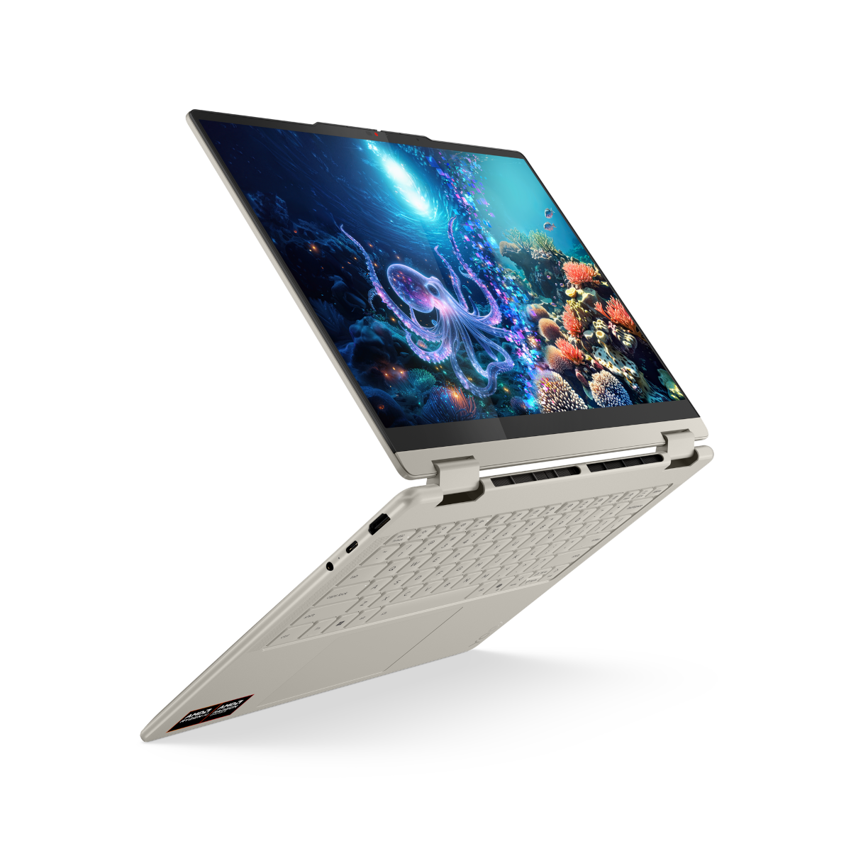 Lenovo Yoga 7 2-in-1 83JR002VGE - 14" 2,8K OLED, AMD Ryzen™ AI 7-350, 16GB RAM, 1TB SSD, Windows 11 von Lenovo