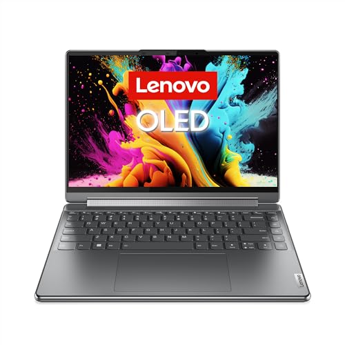 Lenovo Yoga 9i Convertible Laptop | 14" 2.8K OLED Touch Display | Intel Core i7-1360P | 16GB RAM | 1TB SSD | Intel Iris Xe Grafik | Win11 Home | QWERTZ | grau | inkl. Pen | 3 Jahre Premium Care von Lenovo