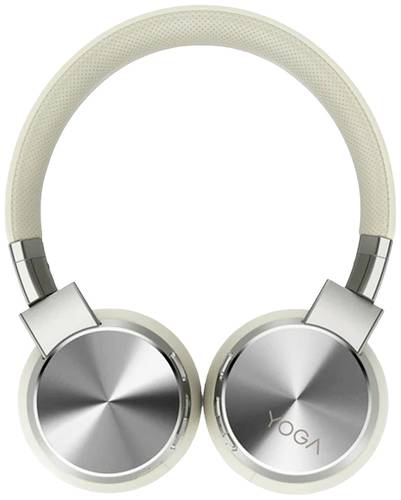Lenovo Yoga Active Noise Cancellation On Ear Kopfhörer Bluetooth® Stereo Mica-Silber Noise Cancell von Lenovo