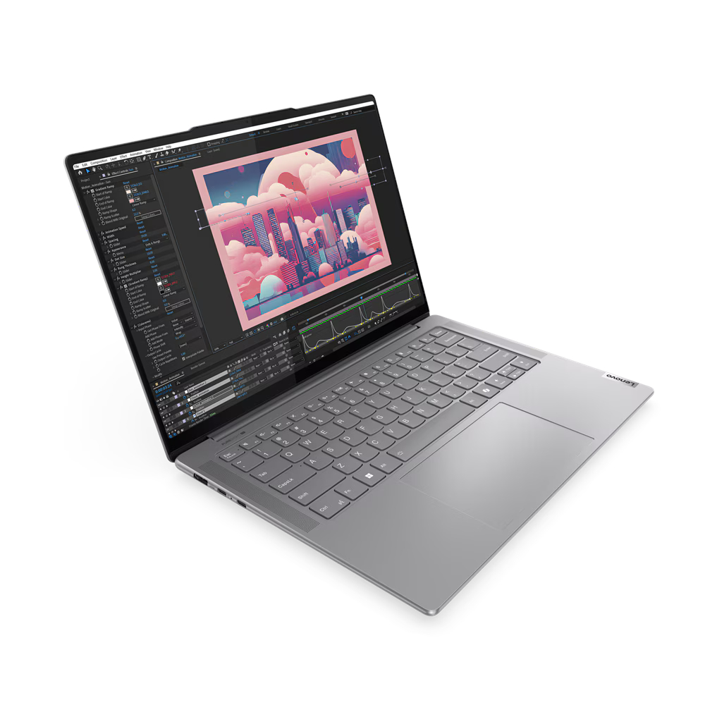 Lenovo Yoga Pro 7 83E3001BGE - 14.5" 2.5K, AMD Ryzen™ 7 8845HS, 16GB RAM, 512GB SSD, Windows 11 von Lenovo