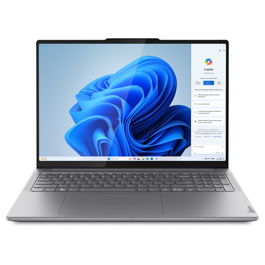 Lenovo Yoga Pro 9 (FL) - 83DN002GGE-CAMPUS 16" 3.2K Mini-LED, Intel® Core™ Ultra9 - 185H, 32GB RAM, 1TB SSD, RTX 4060, Win11 Home, Campus Exklusiv von Lenovo