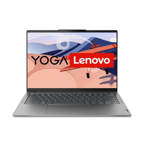 Lenovo Yoga Slim 6 Laptop | 14" WUXGA OLED Display | AMD Ryzen 5 7540U | 16GB RAM | 1TB SSD | AMD Radeon 740M Grafik | Win11 Home | QWERTZ | grau | 3 Monate Premium Care von Lenovo