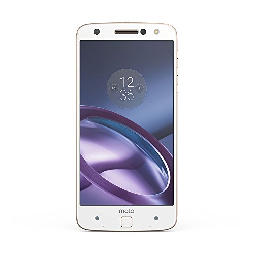 Motorola Moto Z Smartphone (14 cm (5,5 Zoll), 32 GB, Android) Weiß/Fine Gold von Lenovo