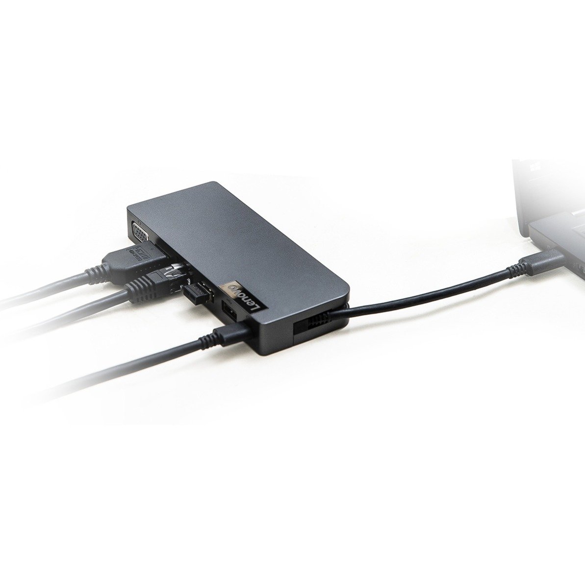 Powered USB-C Travel Hub, Dockingstation Powered USB-C Travel Hub, Dockingstation von Lenovo
