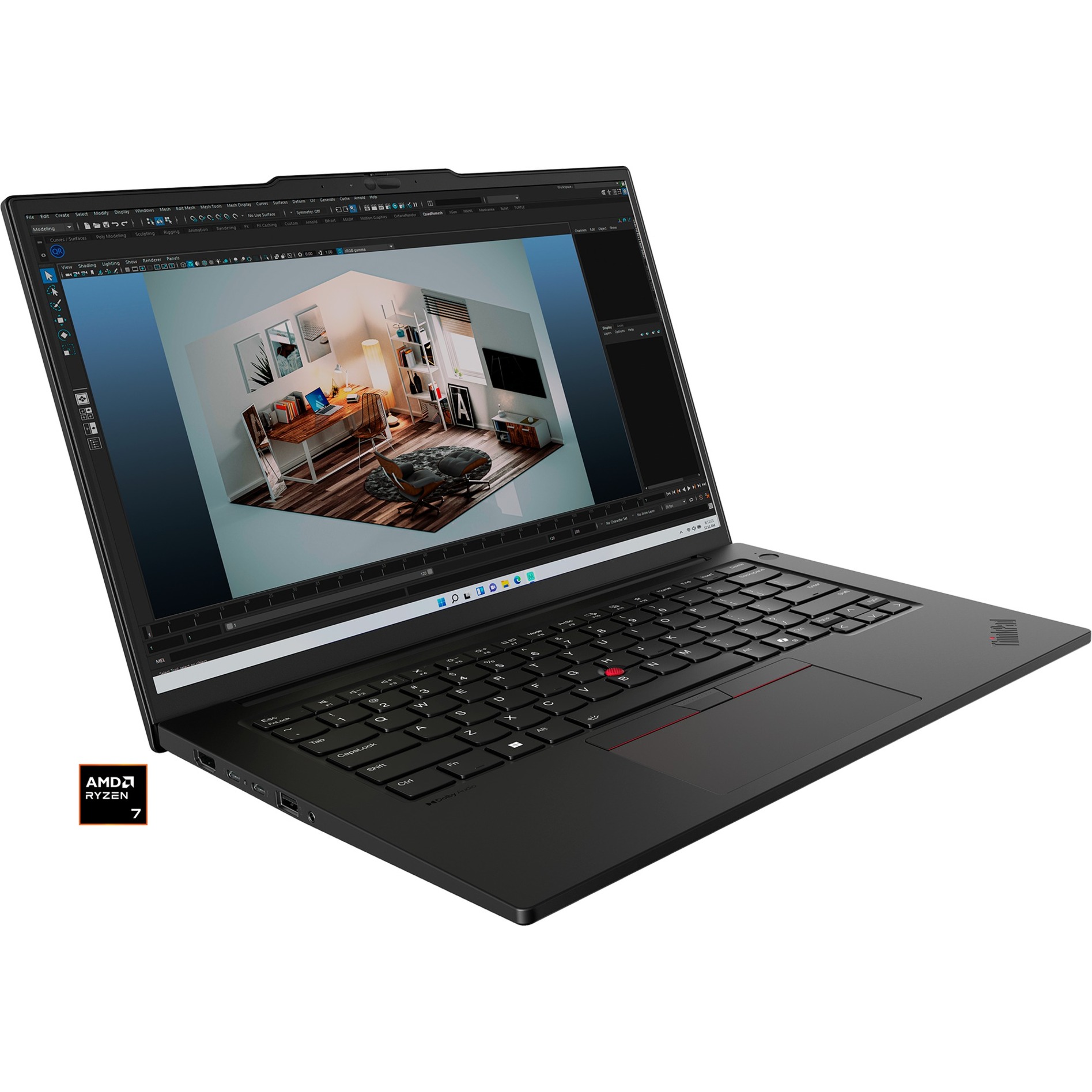 ThinkPad P14s G5 AMD (21ME000PGE), Notebook von Lenovo