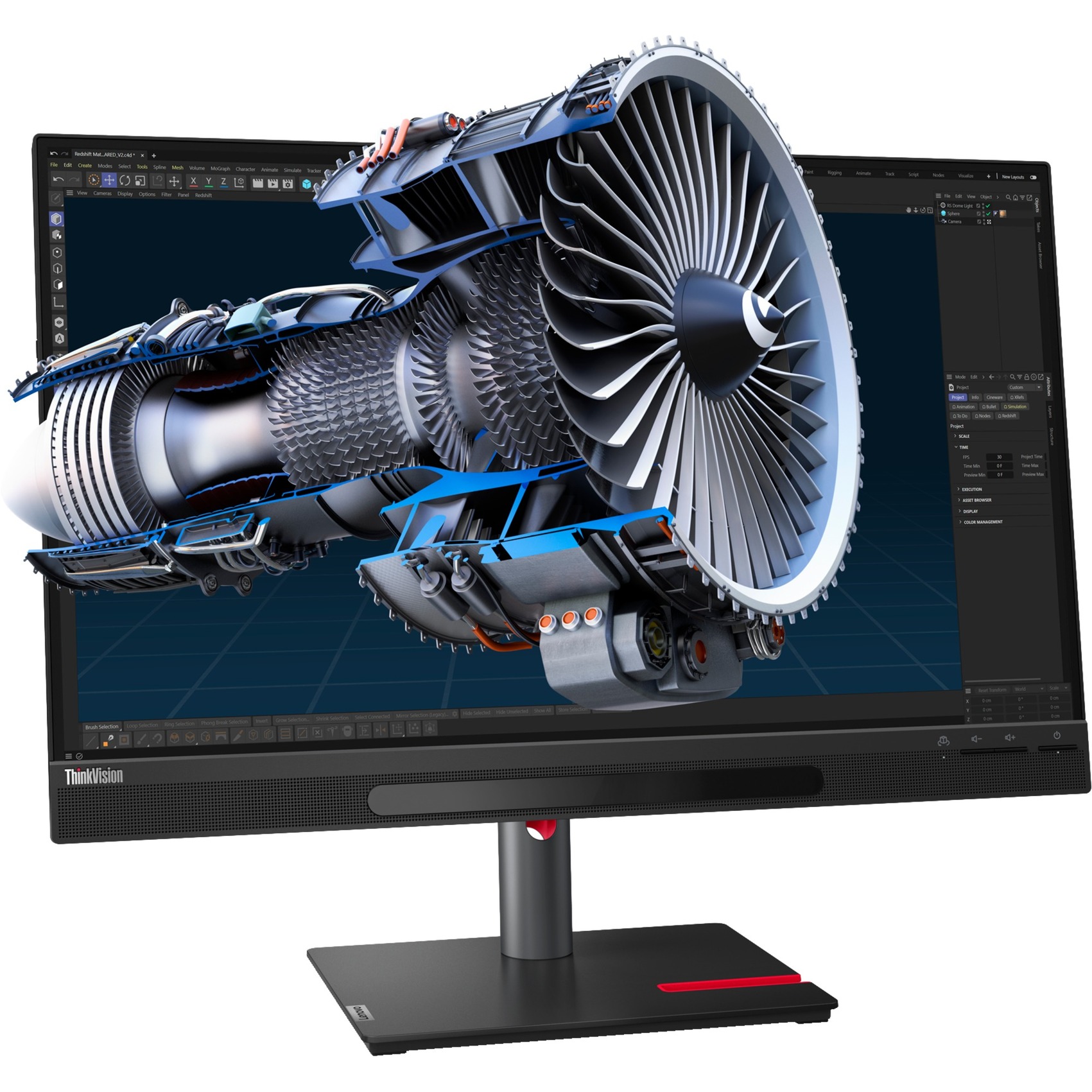 ThinkVision 27 3D, LED-Monitor ThinkVision 27 3D, LED-Monitor von Lenovo