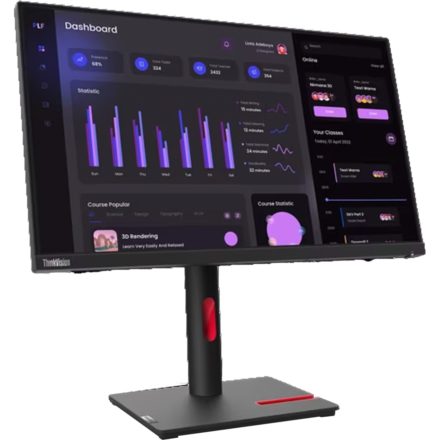 ThinkVision T24i-30, LED-Monitor ThinkVision T24i-30, LED-Monitor von Lenovo
