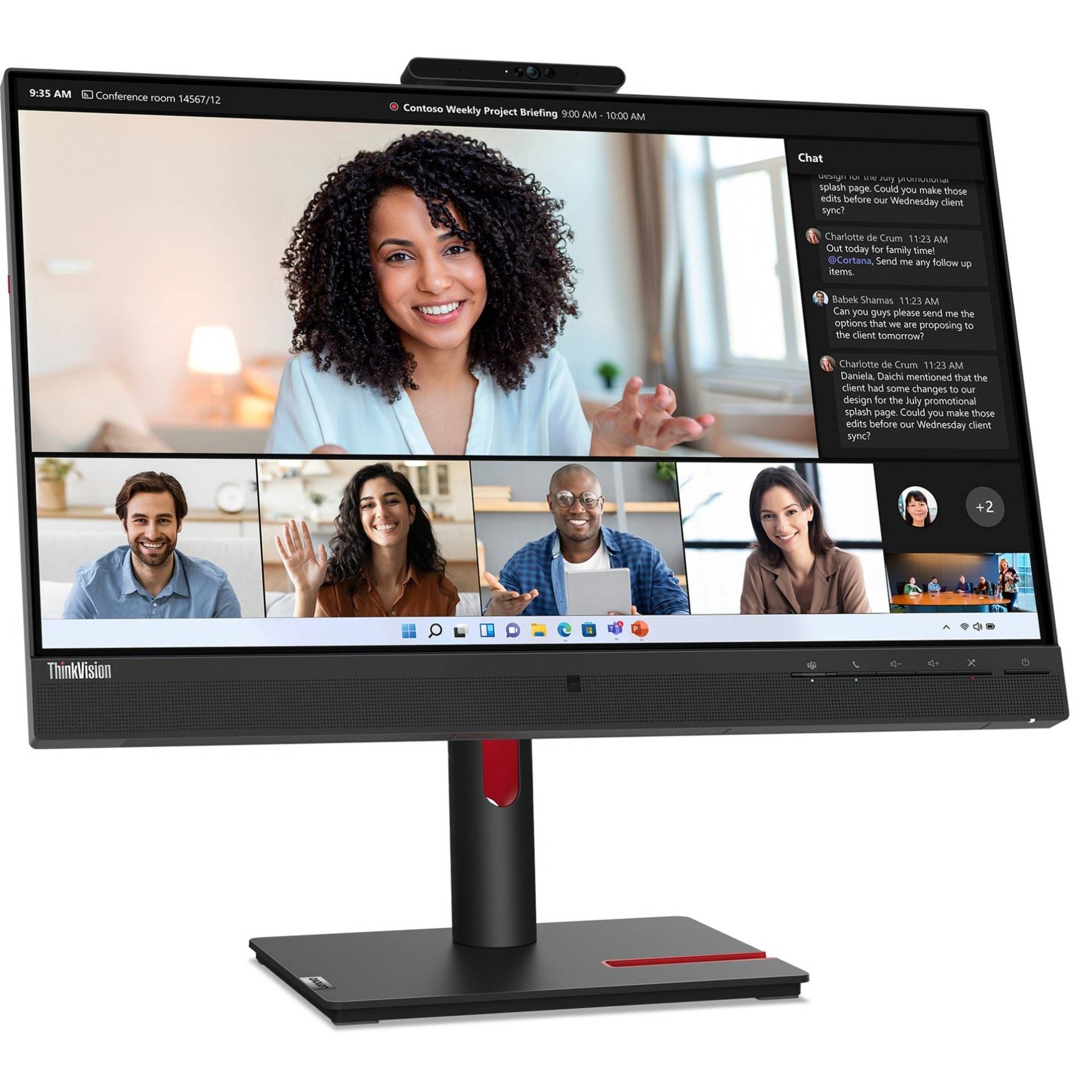 ThinkVision T24mv-30, LED-Monitor ThinkVision T24mv-30, LED-Monitor von Lenovo