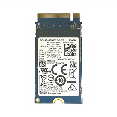 Toshiba BG4 256GB M.2 PCIe von Lenovo