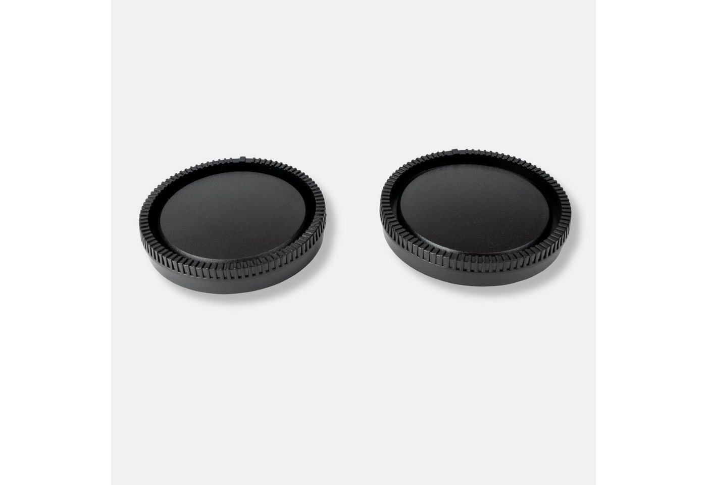 Lens-Aid Objektivrückdeckel Gehäusedeckel+ Objektivrückdeckel Set, stabiler Kunststoff, passgenau gefertigt von Lens-Aid