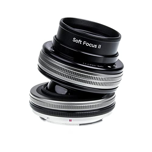 LensBaby - Composer Pro II mit Soft Focus II-Optik - für Canon EF - Kompatibel mit Allen aktuellen und älteren Lensbaby Optic Swap Objektiven - Manuell einstellbare Blende von Lensbaby