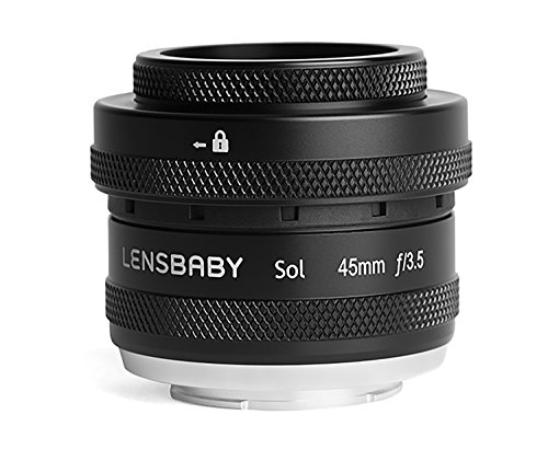 Lensbaby - Sol 45 - für Sony E- Sweet Spot - Weiches Bokeh - Kompatibel mit Einer Vielzahl von Kameras von Lensbaby