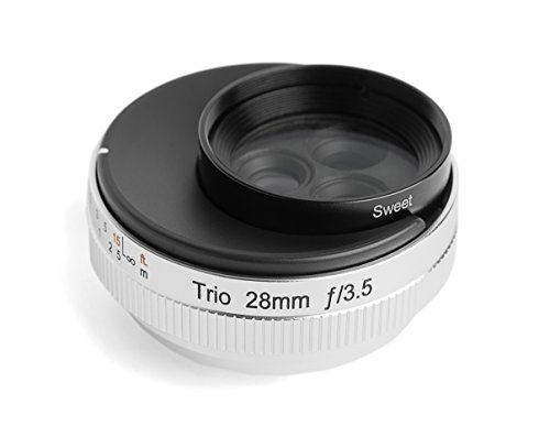 Lensbaby - Trio 28 - Exklusiv für spiegellose Kameras entwickelt - Leicht und kompakt - Ultimatives Werkzeug für Kreative von Lensbaby