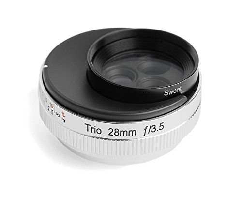 Lensbaby - Trio 28 - für Fuji X - Exklusiv für spiegellose Kameras entwickelt - Leicht und kompakt - Das ultimative Werkzeug für Kreative von Lensbaby