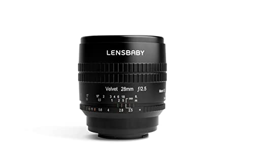 Lensbaby - Velvet 28 - Weich und samtig - Perfekt für Makro und Porträts - Glüheffekt von Lensbaby