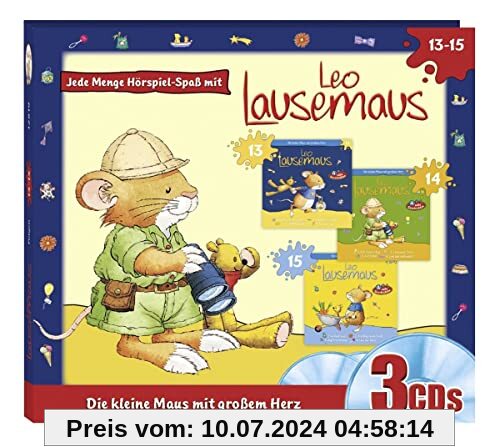3er CD-Box Folge 13-15 von Leo Lausemaus
